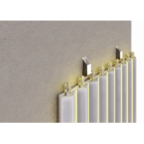 RADIANT - 6X16 PYRAMID, WHITE, MATTE